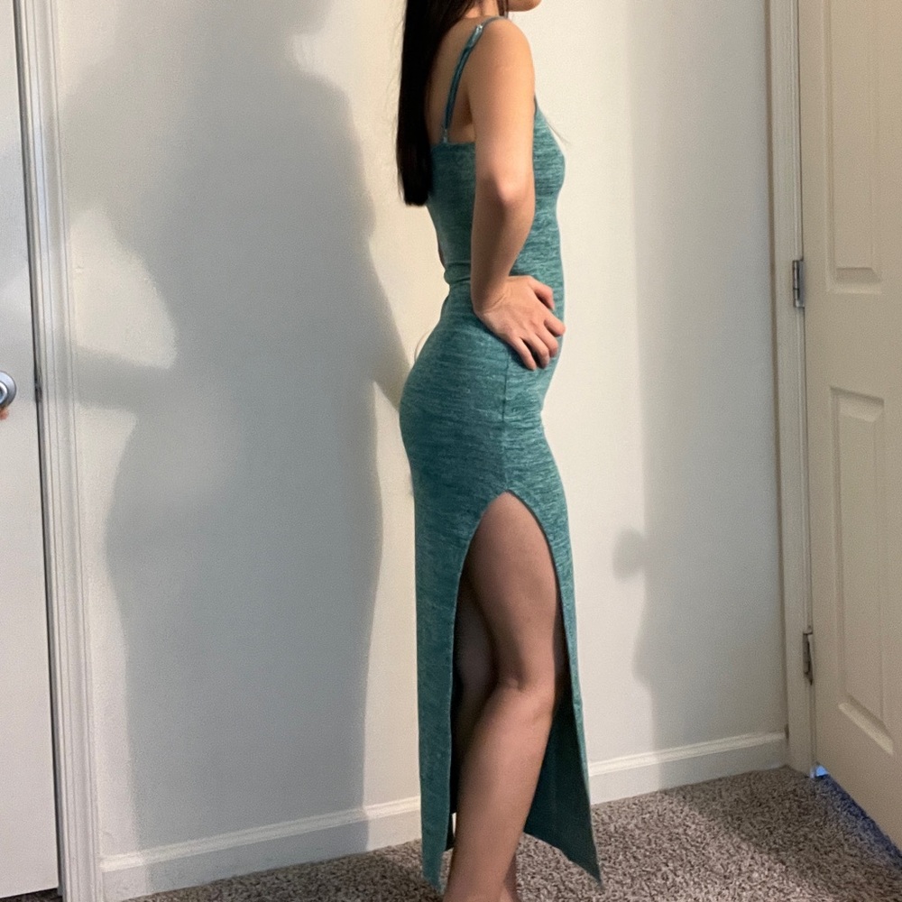 Green dress